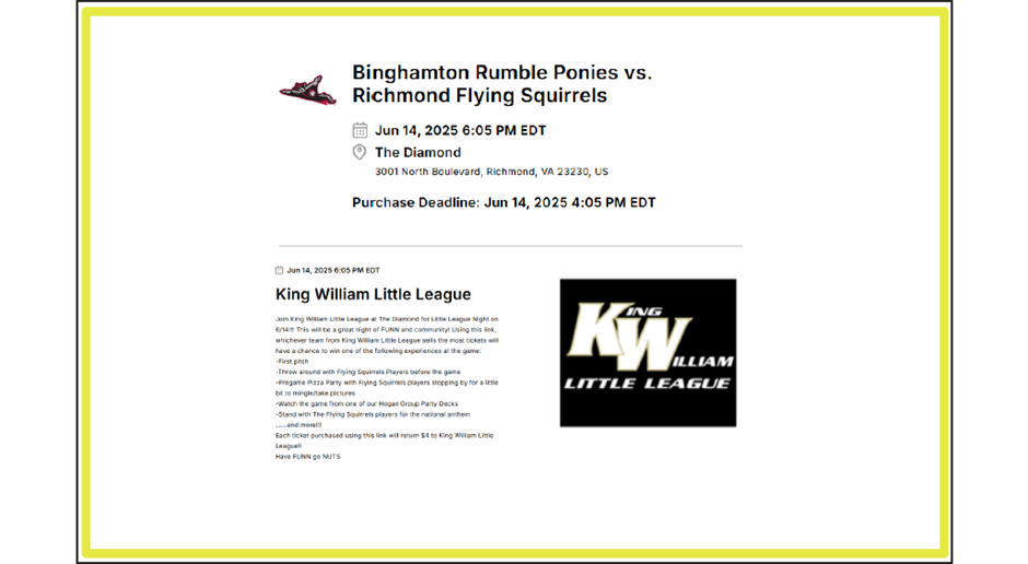 Flying Squirrels Promotion